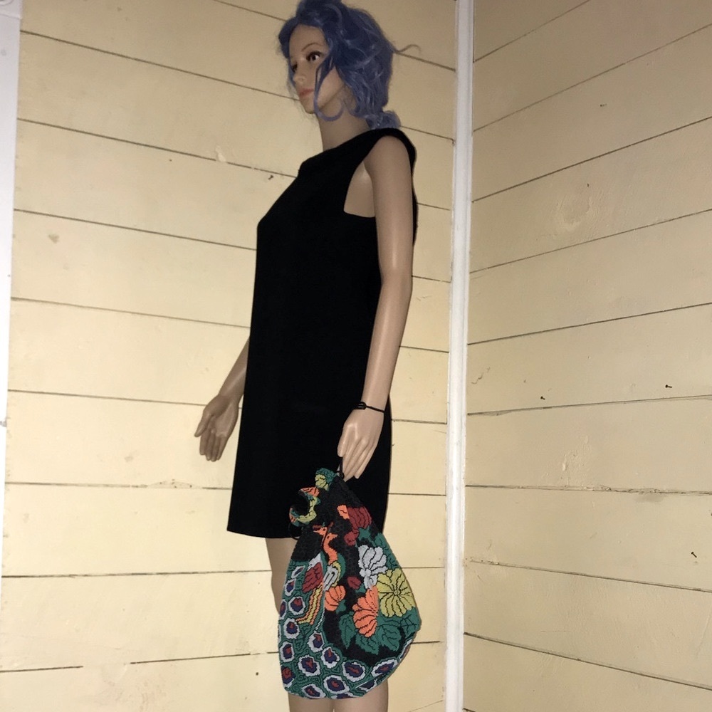 sfera ~ backless little black dress - Picture 2 of 8